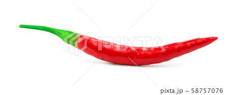 red hot chili peppers isolated on white background red hot chili peppers isolated on white background 58757076