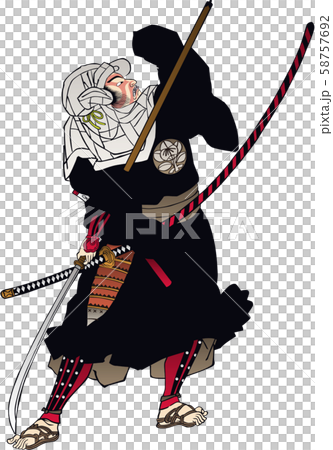 浮世絵　弁慶　その1 58757692