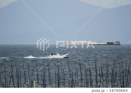 大牟田市　三池港　釣船、 58760664