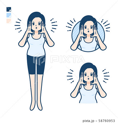 simple tank top woman_Warned-loudly 58760953