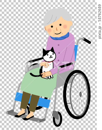 動物治療動物和老人 58762689