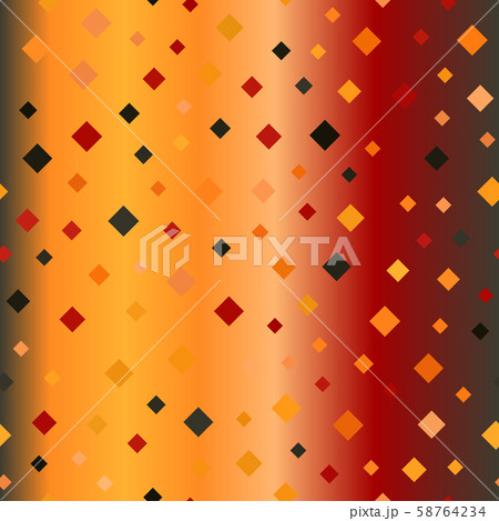Glowing square diamond pattern. Seamless vector Glowing square diamond pattern. Seamless vector 58764234