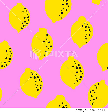 Lemon seamless pattern Lemon seamless pattern 58764444