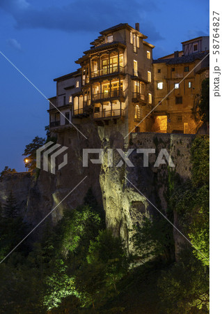 Hanging Houses of Cuenca - La Mancha - Spain Hanging Houses of Cuenca - La Mancha - Spain 58764827