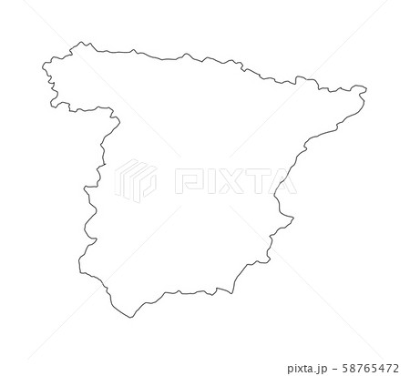 spain map 58765472