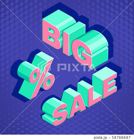 isometric advertising promotion banner template. isometric advertising promotion banner template. 58766687