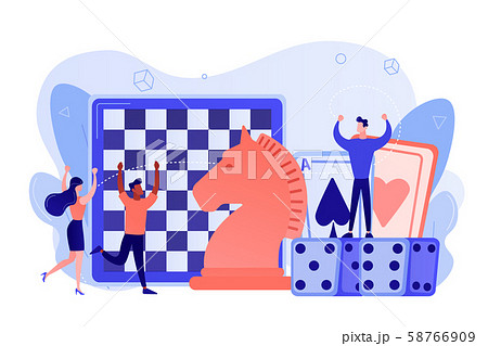 Board game concept vector illustration. Board game concept vector illustration. 58766909