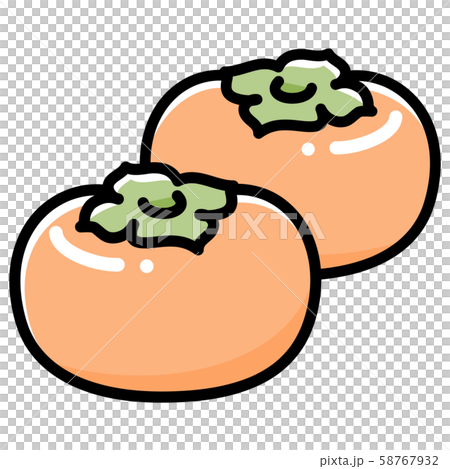 Persimmon cartoon Persimmon cartoon 58767932