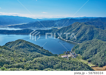 【レインボーライン 山頂公園 展望台からの風景】 福井県三方上中郡若狭町気山 58769334