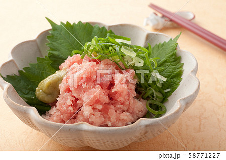 ネギトロ　　マグロのたたき 58771227
