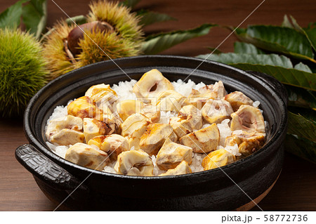 栗ご飯 58772736