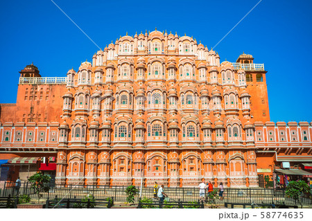 Hawa Mahal (Palace of the Winds) in Jaipur Hawa Mahal (Palace of the Winds) in Jaipur 58774635