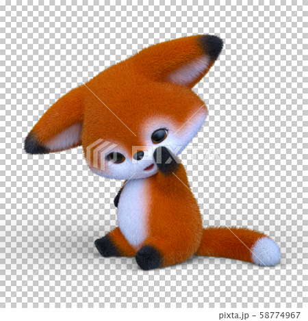 きつねのミニキャラ 58774967