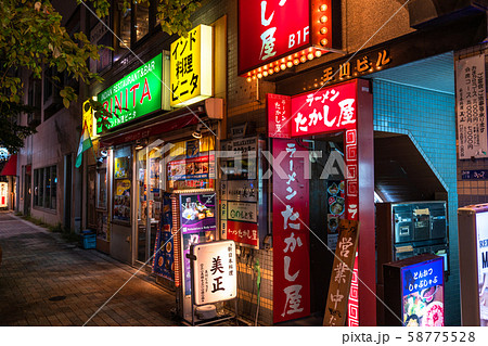 《東京都》港区芝大門・夜景 58775528