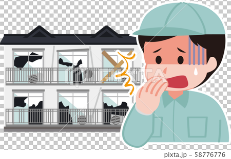 老公寓和工作服的工作者 58776776