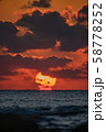 対馬　夕日　 58778252
