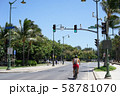 ハワイの街道 58781070
