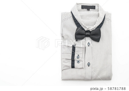 shirt with bow tie 58781788