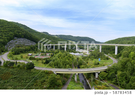 アサリスカイループ（北海道 朝里ダム ループ橋） 58783458