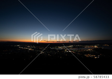 佐賀 唐津湾 夕景 鏡山テラスから 佐賀 唐津湾 夕景 鏡山テラスから 58785433
