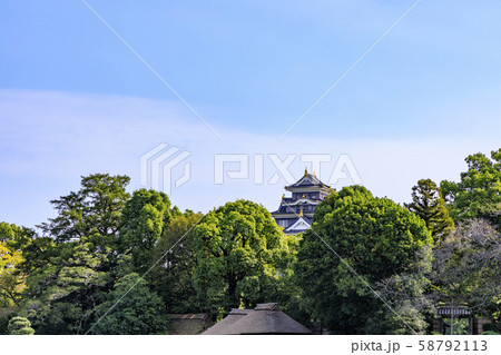 岡山後楽園 岡山城 岡山後楽園 岡山城 58792113