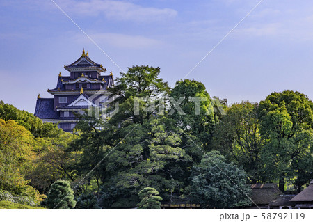岡山後楽園　岡山城 58792119