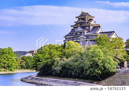 岡山後楽園 岡山城 岡山後楽園 岡山城 58792155