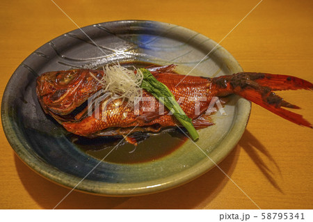 金目鯛　煮付け　和食　伊豆　『地金目』 58795341