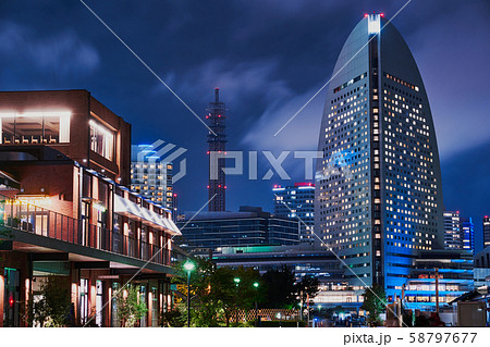 都市夜景 みなとみらい 都市夜景 みなとみらい 58797677