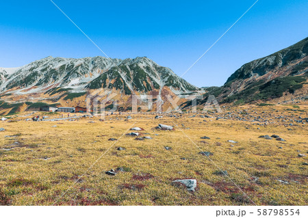 Beautiful landscape Tateyama Kurobe alpine in Beautiful landscape Tateyama Kurobe alpine in 58798554