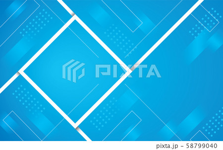 abstract blue color square background vector...のイラスト素材 [58799040] - PIXTA