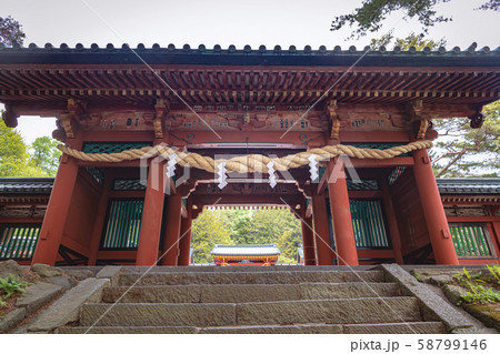 日光二荒山神社 中宮祠 神門 58799146