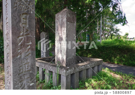 並木寄進碑(堺石) 日光街道 並木寄進碑(堺石) 日光街道 58800897