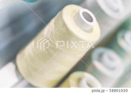 Background with a lot of yellow pastel threads. Background with a lot of yellow pastel threads. 58801030