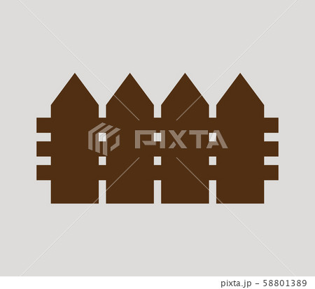 fence icon 58801389