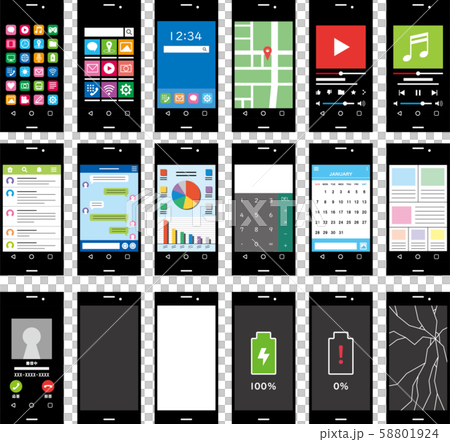 スマートフォン画面 58801924