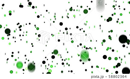 CGパーティクル　動きのあるパーティクル背景 58802364