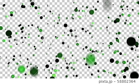 CGパーティクル　動きのあるパーティクル背景 58802364