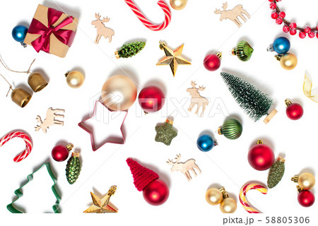 Christmas or New Year festive pattern 58805306
