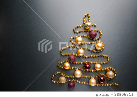 Christmas tree of balls Christmas tree of balls 58806513