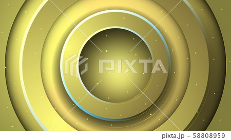 Abstract colorful futuristic 3D circle background 58808959