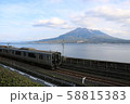 雄大な桜島（仙巌園より） 58815383