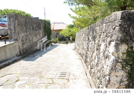 石段_金城町石畳道 石段_金城町石畳道 58815386