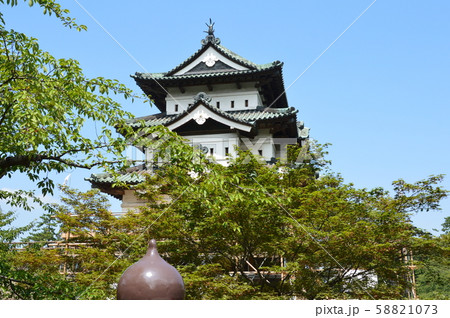 弘前城(弘前公園/青森県弘前市) 弘前城(弘前公園/青森県弘前市) 58821073
