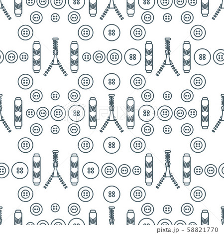 Sewing and needlework seamless pattern 58821770
