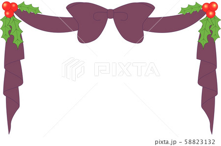 リボンのフレーム リボンのフレーム 58823132