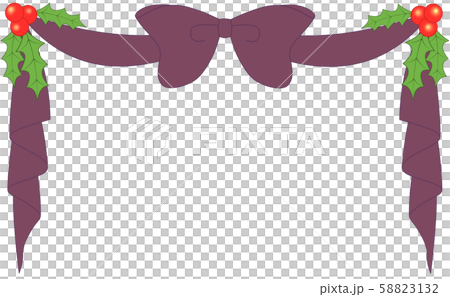 リボンのフレーム リボンのフレーム 58823132