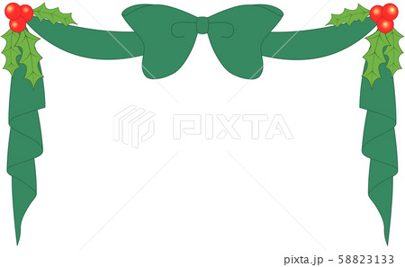 リボンのフレーム 58823133