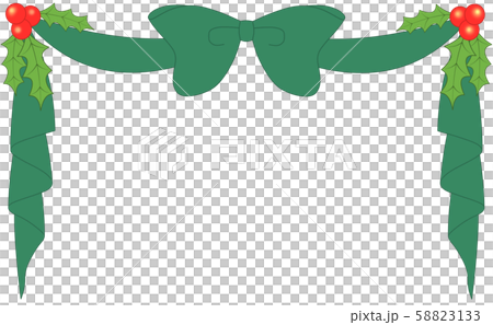 リボンのフレーム 58823133