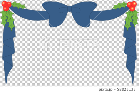 リボンのフレーム リボンのフレーム 58823135